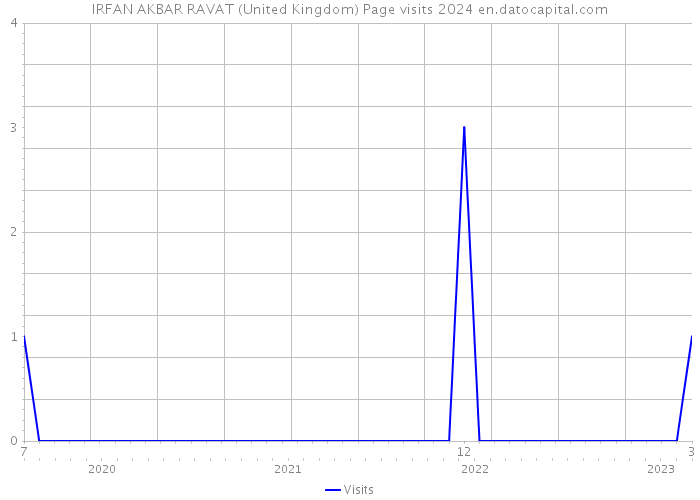 IRFAN AKBAR RAVAT (United Kingdom) Page visits 2024 