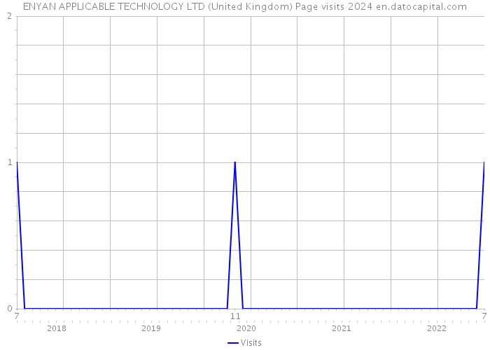 ENYAN APPLICABLE TECHNOLOGY LTD (United Kingdom) Page visits 2024 