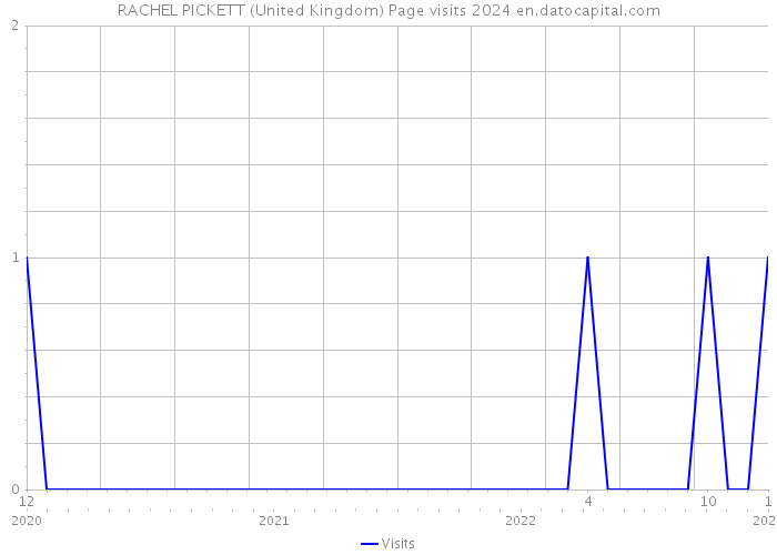 RACHEL PICKETT (United Kingdom) Page visits 2024 