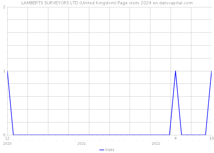 LAMBERTS SURVEYORS LTD (United Kingdom) Page visits 2024 