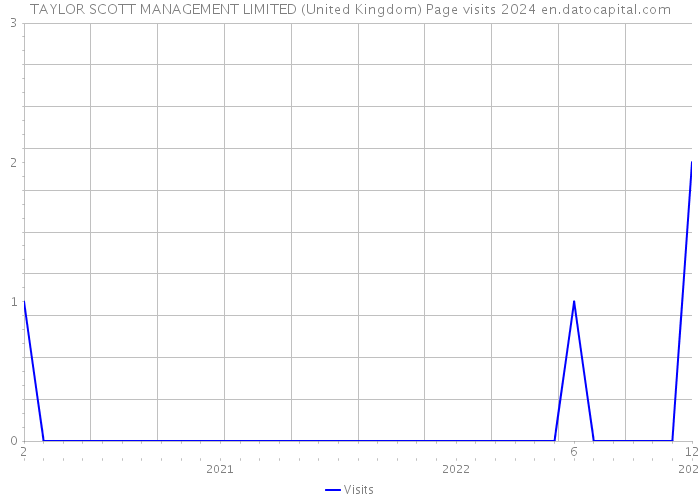 TAYLOR SCOTT MANAGEMENT LIMITED (United Kingdom) Page visits 2024 