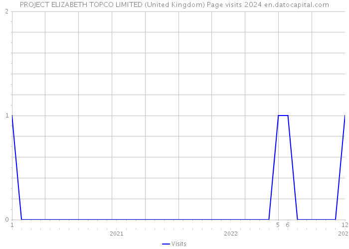 PROJECT ELIZABETH TOPCO LIMITED (United Kingdom) Page visits 2024 