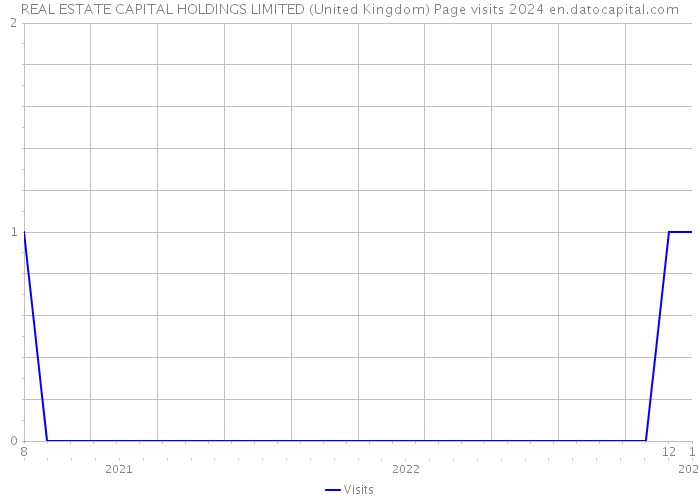 REAL ESTATE CAPITAL HOLDINGS LIMITED (United Kingdom) Page visits 2024 