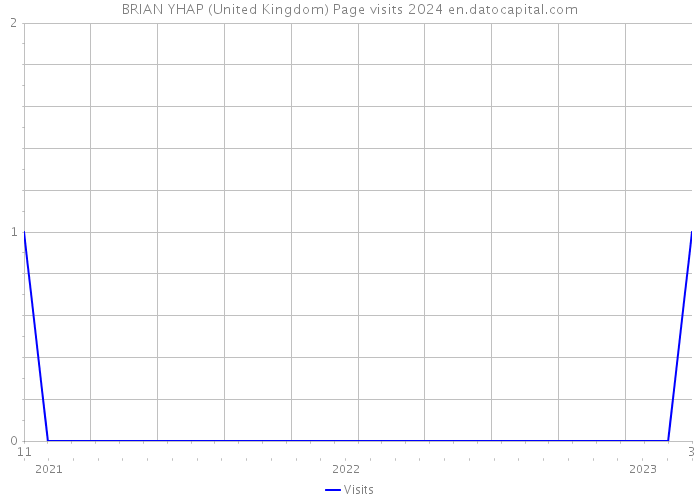 BRIAN YHAP (United Kingdom) Page visits 2024 