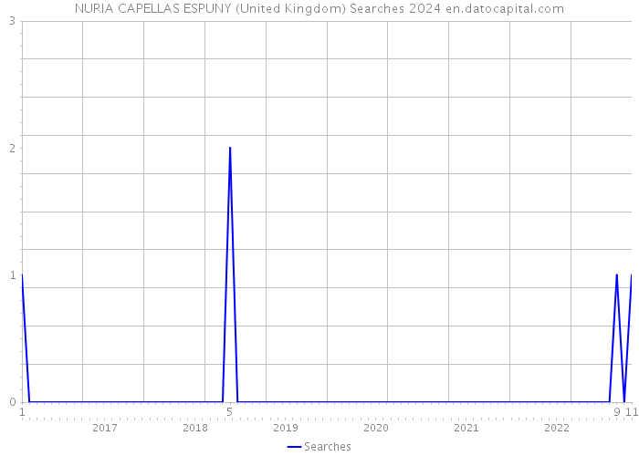 NURIA CAPELLAS ESPUNY (United Kingdom) Searches 2024 