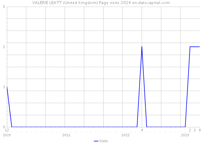 VALERIE LEATT (United Kingdom) Page visits 2024 