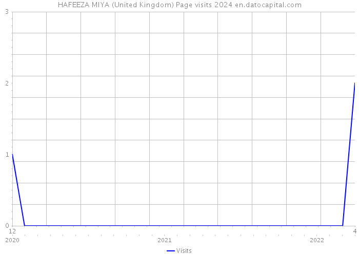 HAFEEZA MIYA (United Kingdom) Page visits 2024 