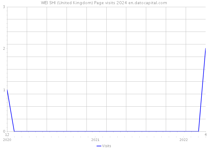 WEI SHI (United Kingdom) Page visits 2024 