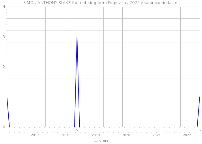 SIMON ANTHONY BLAKE (United Kingdom) Page visits 2024 