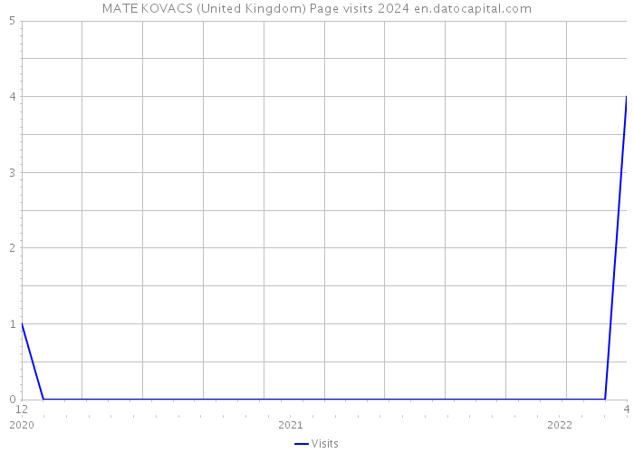 MATE KOVACS (United Kingdom) Page visits 2024 