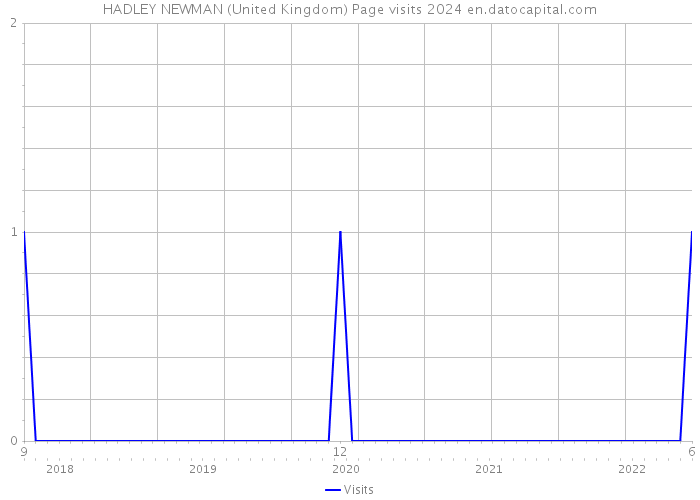 HADLEY NEWMAN (United Kingdom) Page visits 2024 