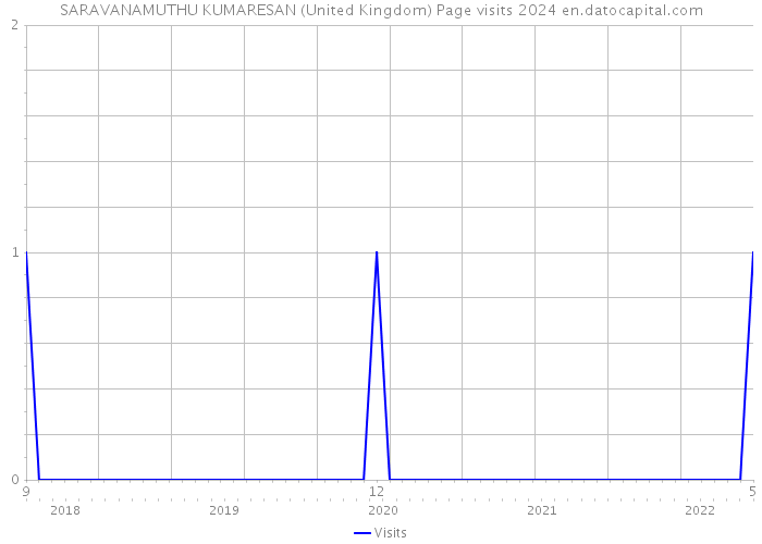 SARAVANAMUTHU KUMARESAN (United Kingdom) Page visits 2024 