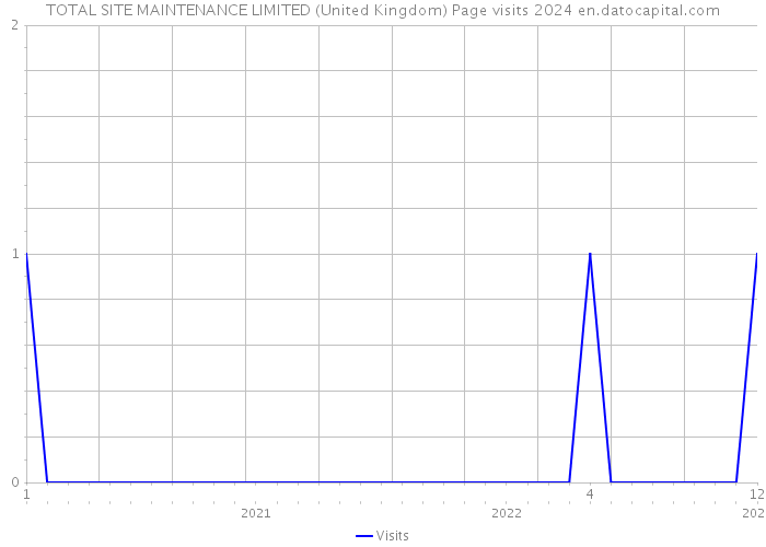 TOTAL SITE MAINTENANCE LIMITED (United Kingdom) Page visits 2024 