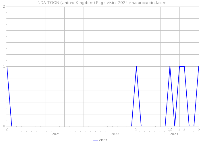 LINDA TOON (United Kingdom) Page visits 2024 