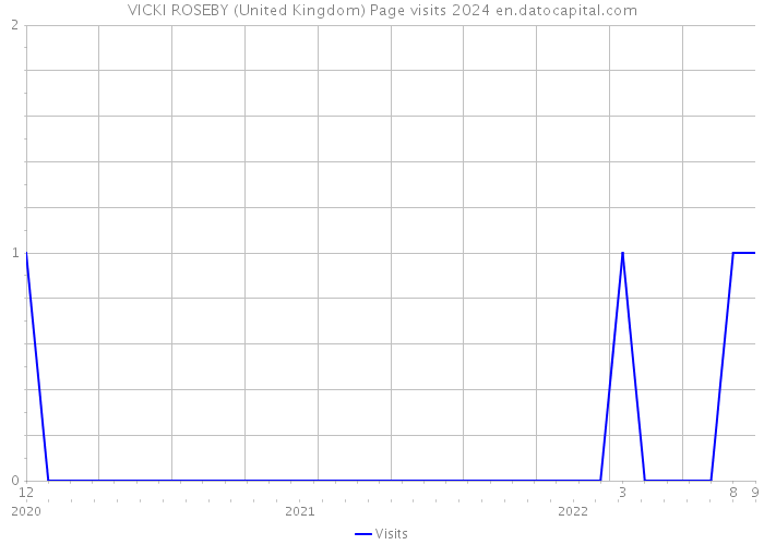 VICKI ROSEBY (United Kingdom) Page visits 2024 