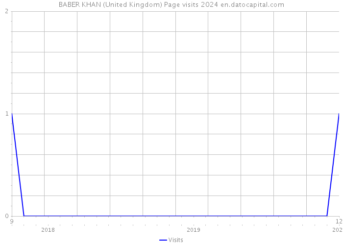BABER KHAN (United Kingdom) Page visits 2024 