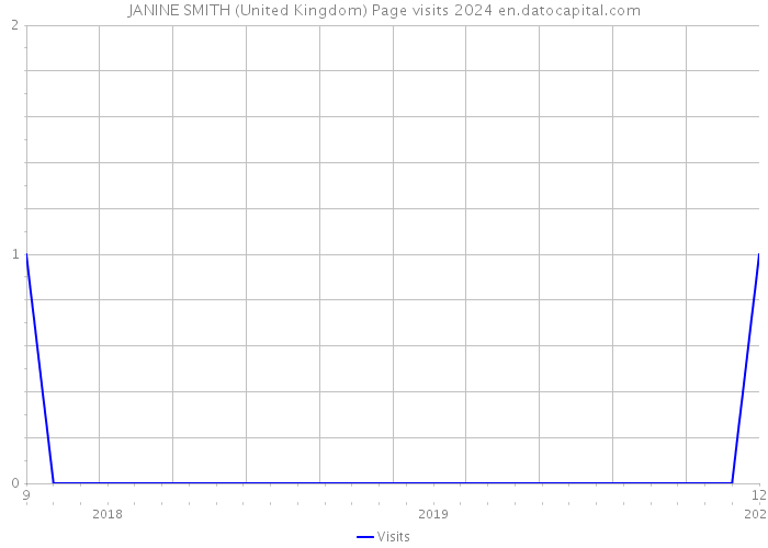 JANINE SMITH (United Kingdom) Page visits 2024 