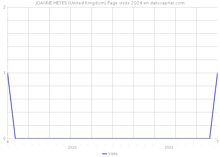 JOANNE HEYES (United Kingdom) Page visits 2024 