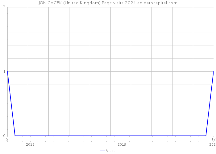 JON GACEK (United Kingdom) Page visits 2024 