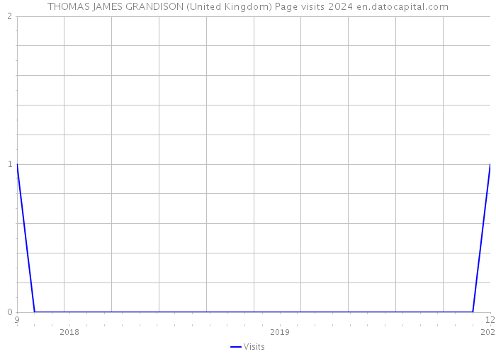 THOMAS JAMES GRANDISON (United Kingdom) Page visits 2024 