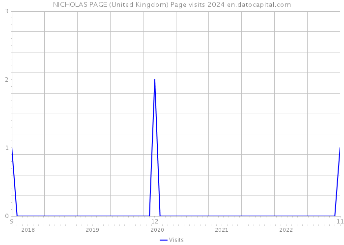 NICHOLAS PAGE (United Kingdom) Page visits 2024 