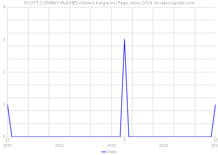 SCOTT CONWAY HUGHES (United Kingdom) Page visits 2024 