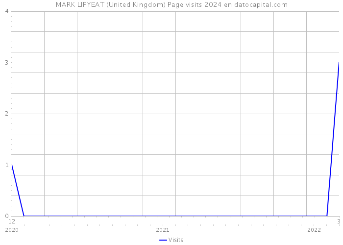 MARK LIPYEAT (United Kingdom) Page visits 2024 