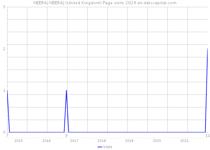 NEERAJ NEERAJ (United Kingdom) Page visits 2024 