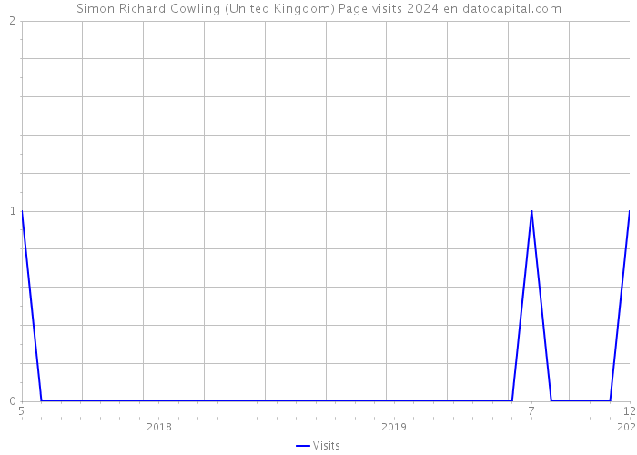 Simon Richard Cowling (United Kingdom) Page visits 2024 