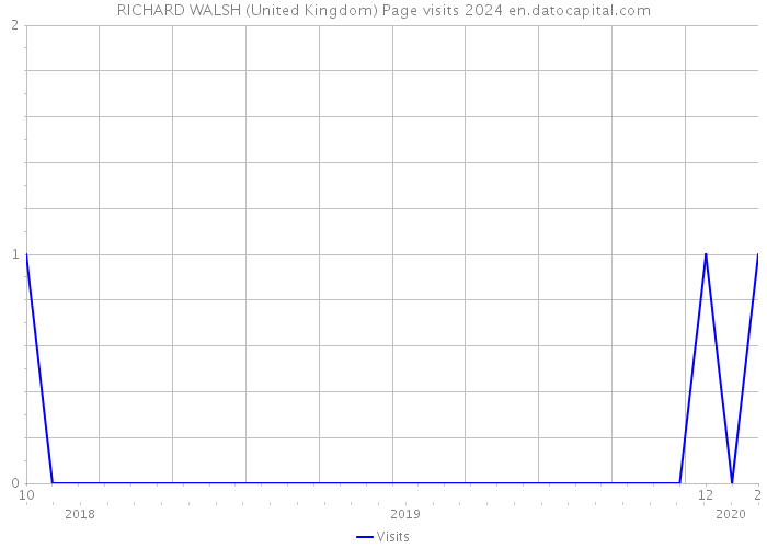 RICHARD WALSH (United Kingdom) Page visits 2024 