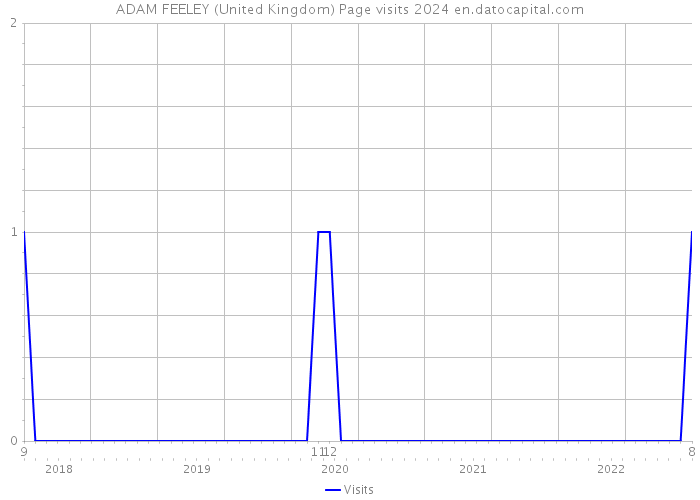 ADAM FEELEY (United Kingdom) Page visits 2024 