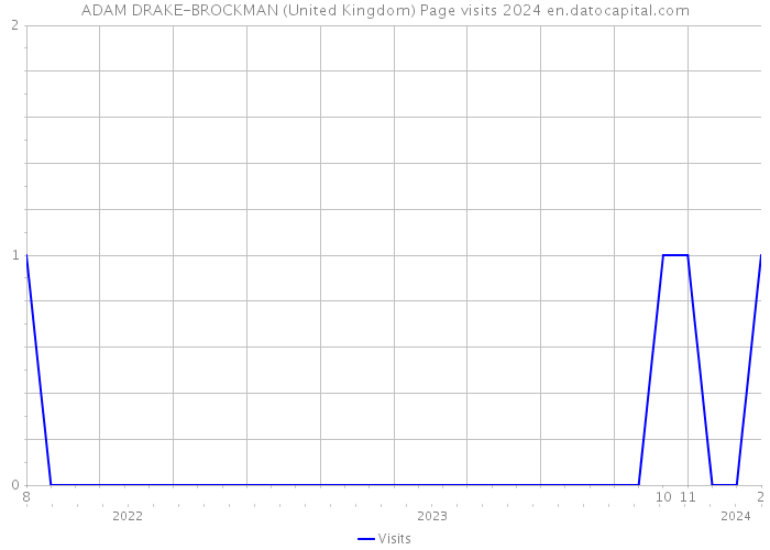 ADAM DRAKE-BROCKMAN (United Kingdom) Page visits 2024 