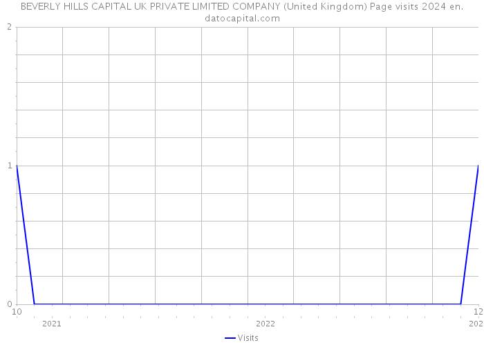 BEVERLY HILLS CAPITAL UK PRIVATE LIMITED COMPANY (United Kingdom) Page visits 2024 