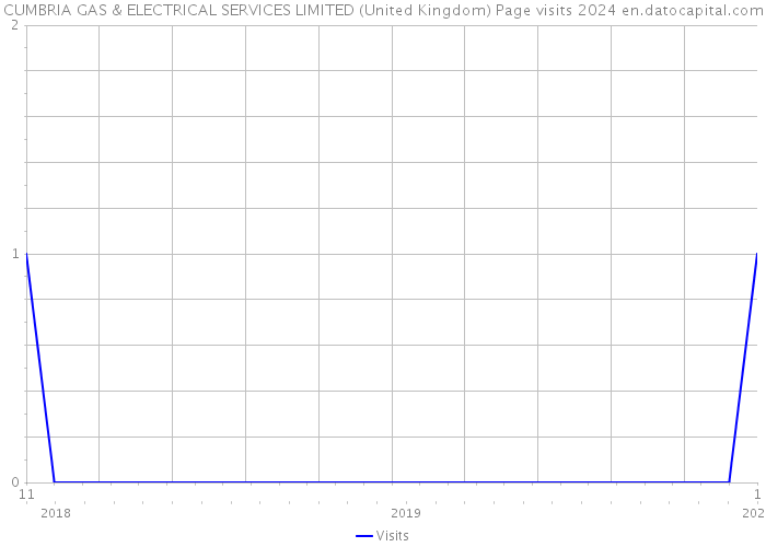 CUMBRIA GAS & ELECTRICAL SERVICES LIMITED (United Kingdom) Page visits 2024 