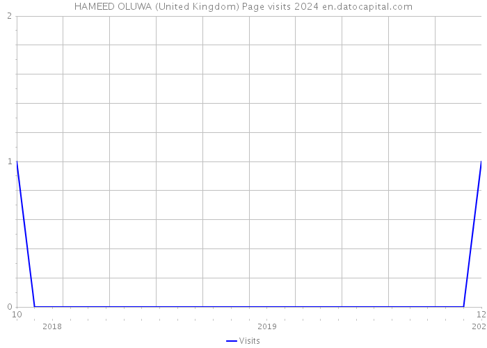 HAMEED OLUWA (United Kingdom) Page visits 2024 