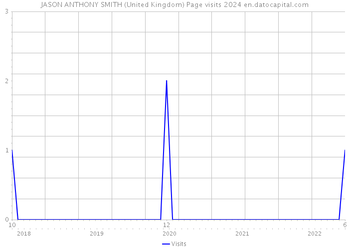 JASON ANTHONY SMITH (United Kingdom) Page visits 2024 