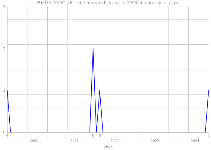 NENAD OPACIC (United Kingdom) Page visits 2024 
