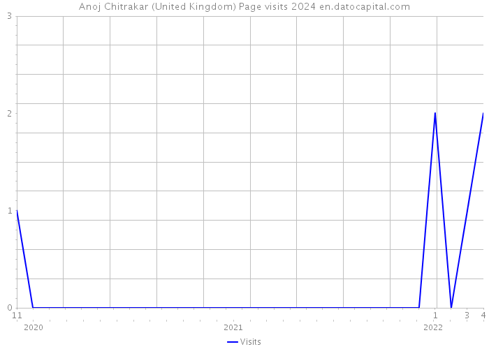 Anoj Chitrakar (United Kingdom) Page visits 2024 