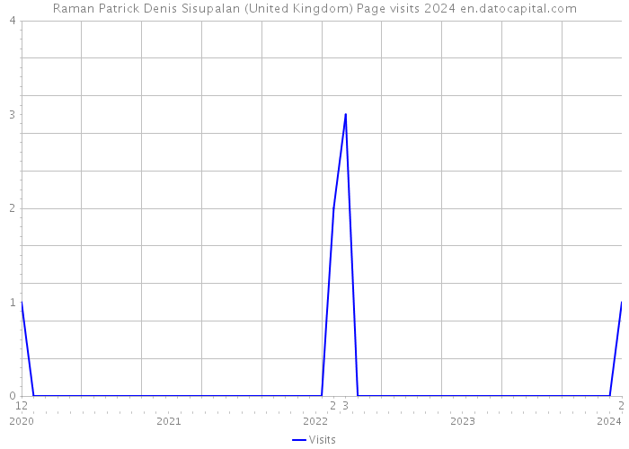 Raman Patrick Denis Sisupalan (United Kingdom) Page visits 2024 