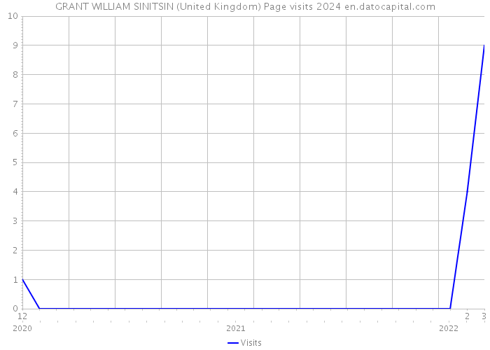 GRANT WILLIAM SINITSIN (United Kingdom) Page visits 2024 