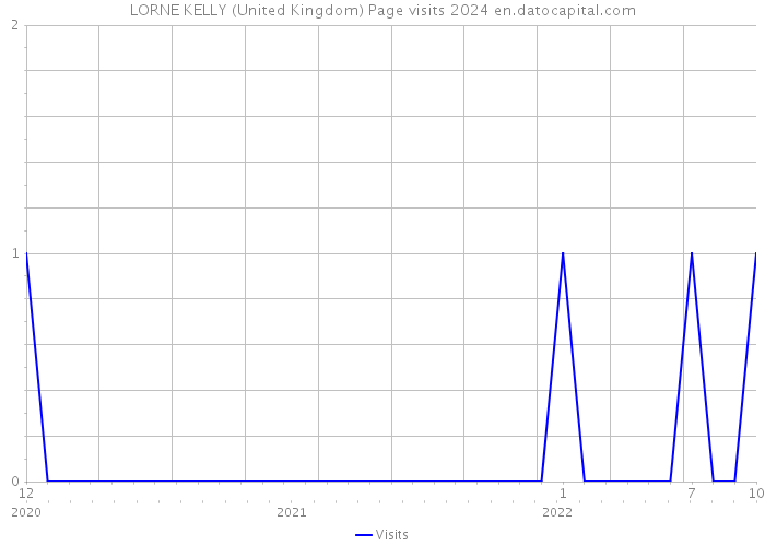 LORNE KELLY (United Kingdom) Page visits 2024 