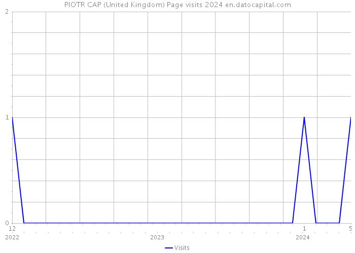 PIOTR CAP (United Kingdom) Page visits 2024 