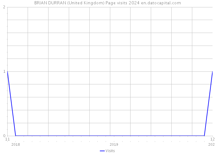 BRIAN DURRAN (United Kingdom) Page visits 2024 