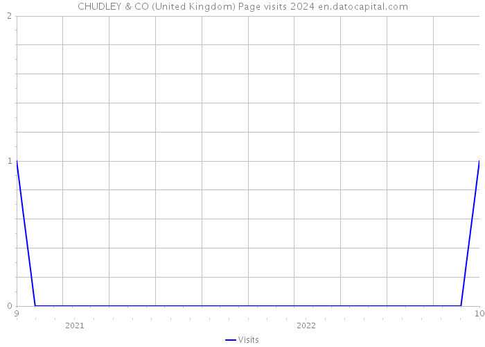 CHUDLEY & CO (United Kingdom) Page visits 2024 