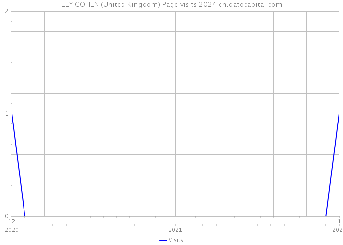 ELY COHEN (United Kingdom) Page visits 2024 