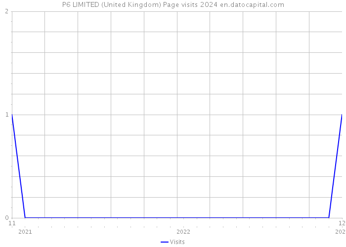 P6 LIMITED (United Kingdom) Page visits 2024 