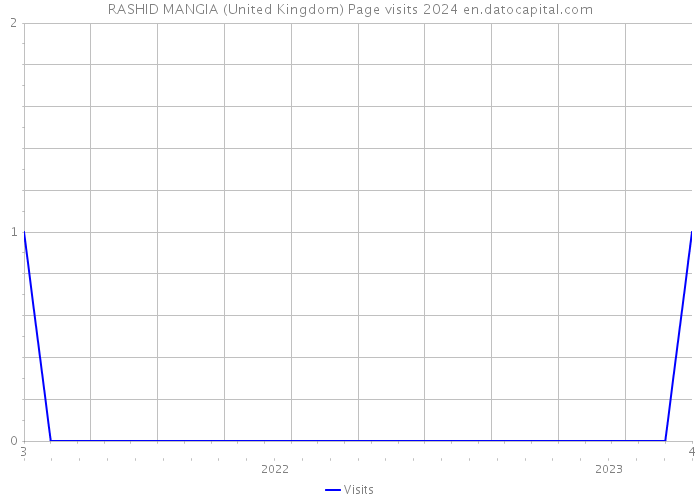RASHID MANGIA (United Kingdom) Page visits 2024 