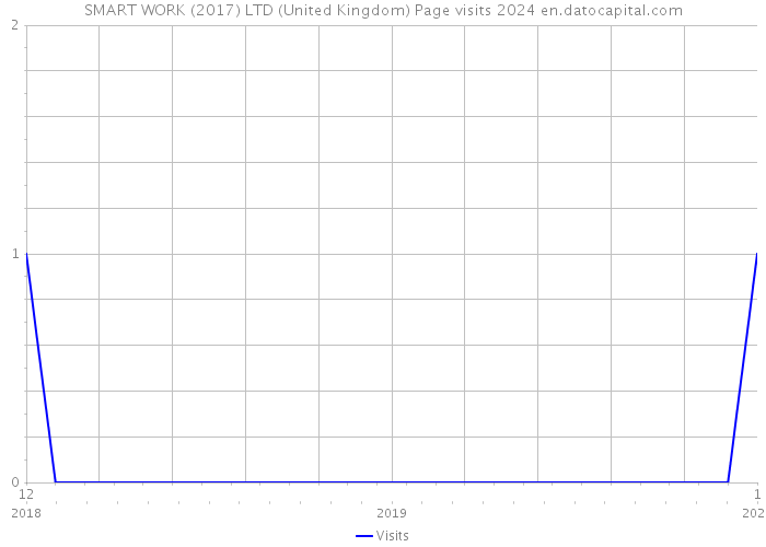 SMART WORK (2017) LTD (United Kingdom) Page visits 2024 