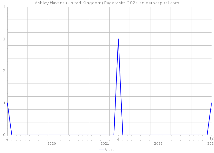 Ashley Havens (United Kingdom) Page visits 2024 