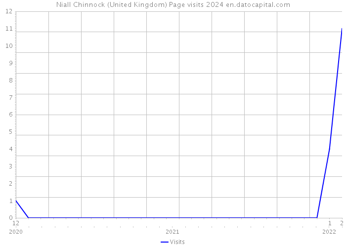 Niall Chinnock (United Kingdom) Page visits 2024 